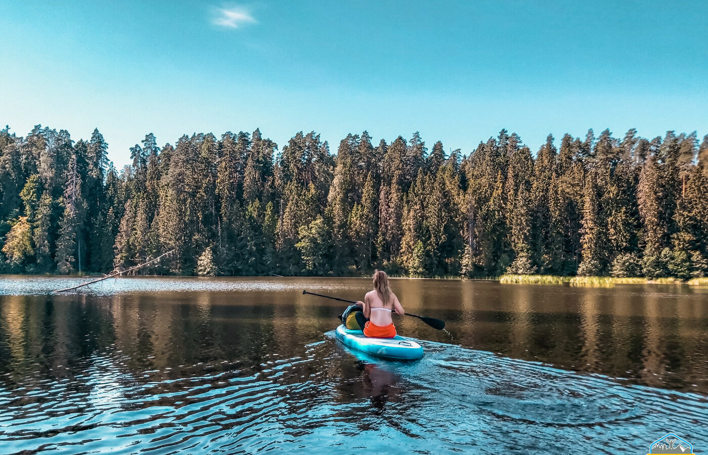 With SUP in Estonia: Ahja – Piedzīvojums ar SUP pa Igauniju: Ahja