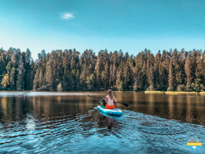 With SUP in Estonia: Ahja – Piedzīvojums ar SUP pa Igauniju: Ahja