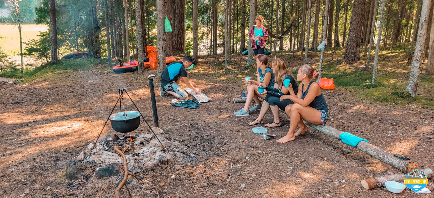 With SUP in Estonia: Ahja – Piedzīvojums ar SUP pa Igauniju: Ahja