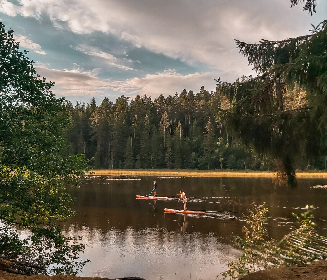 With SUP in Estonia: Ahja – Piedzīvojums ar SUP pa Igauniju: Ahja