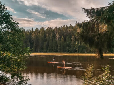 With SUP in Estonia: Ahja – Piedzīvojums ar SUP pa Igauniju: Ahja