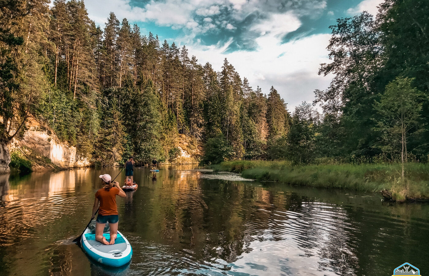 With SUP in Estonia: Ahja – Piedzīvojums ar SUP pa Igauniju: Ahja