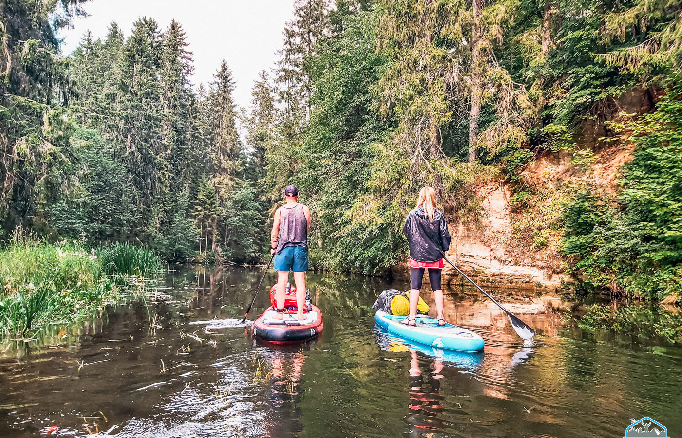 With SUP in Estonia: Ahja – Piedzīvojums ar SUP pa Igauniju: Ahja