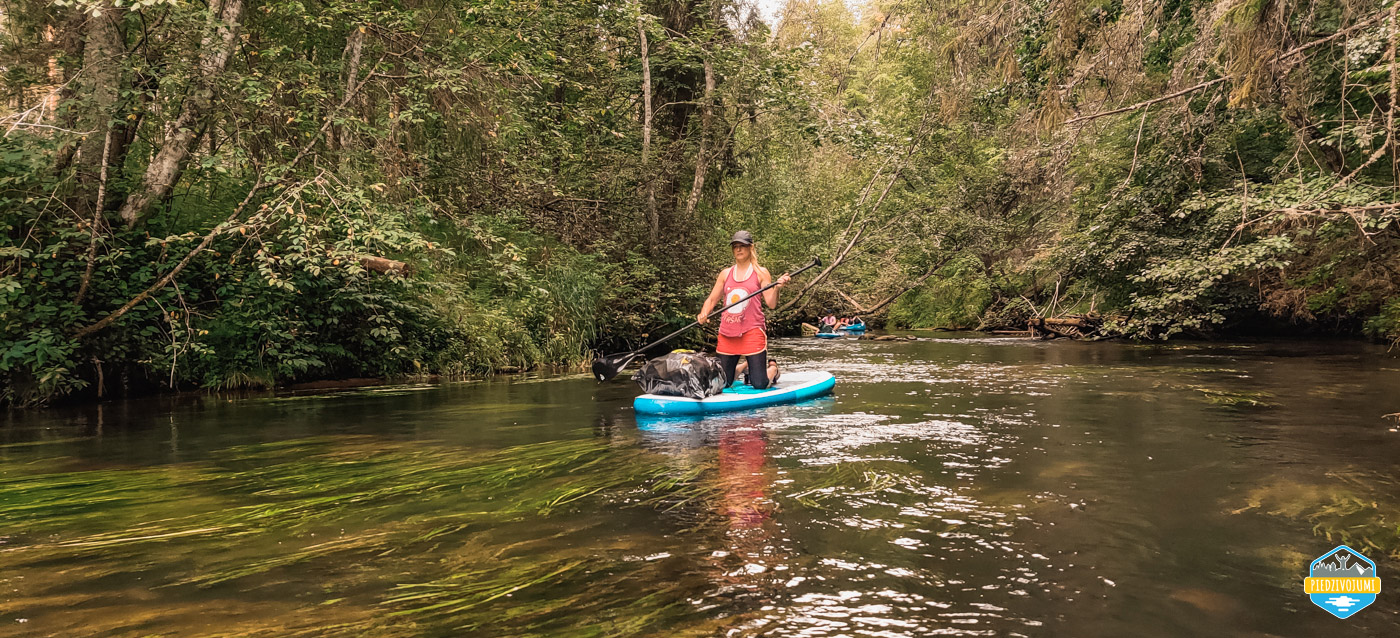 With SUP in Estonia: Ahja – Piedzīvojums ar SUP pa Igauniju: Ahja