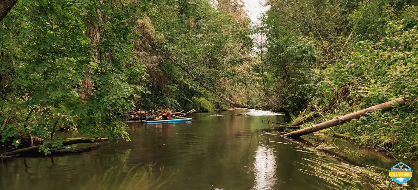 With SUP in Estonia: Ahja – Piedzīvojums ar SUP pa Igauniju: Ahja