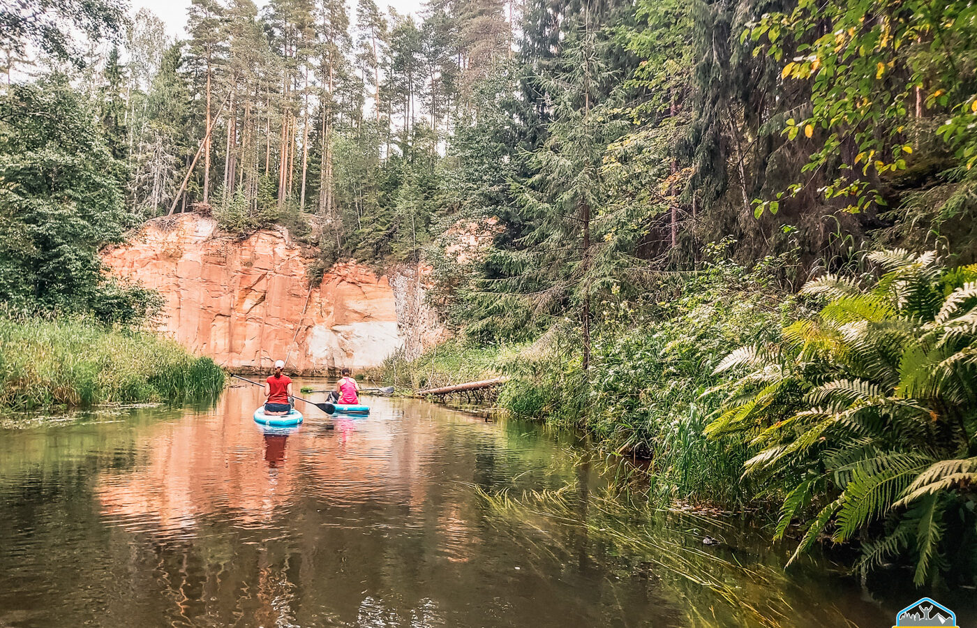 With SUP in Estonia: Ahja – Piedzīvojums ar SUP pa Igauniju: Ahja