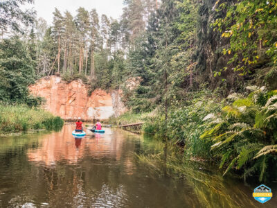 With SUP in Estonia: Ahja – Piedzīvojums ar SUP pa Igauniju: Ahja