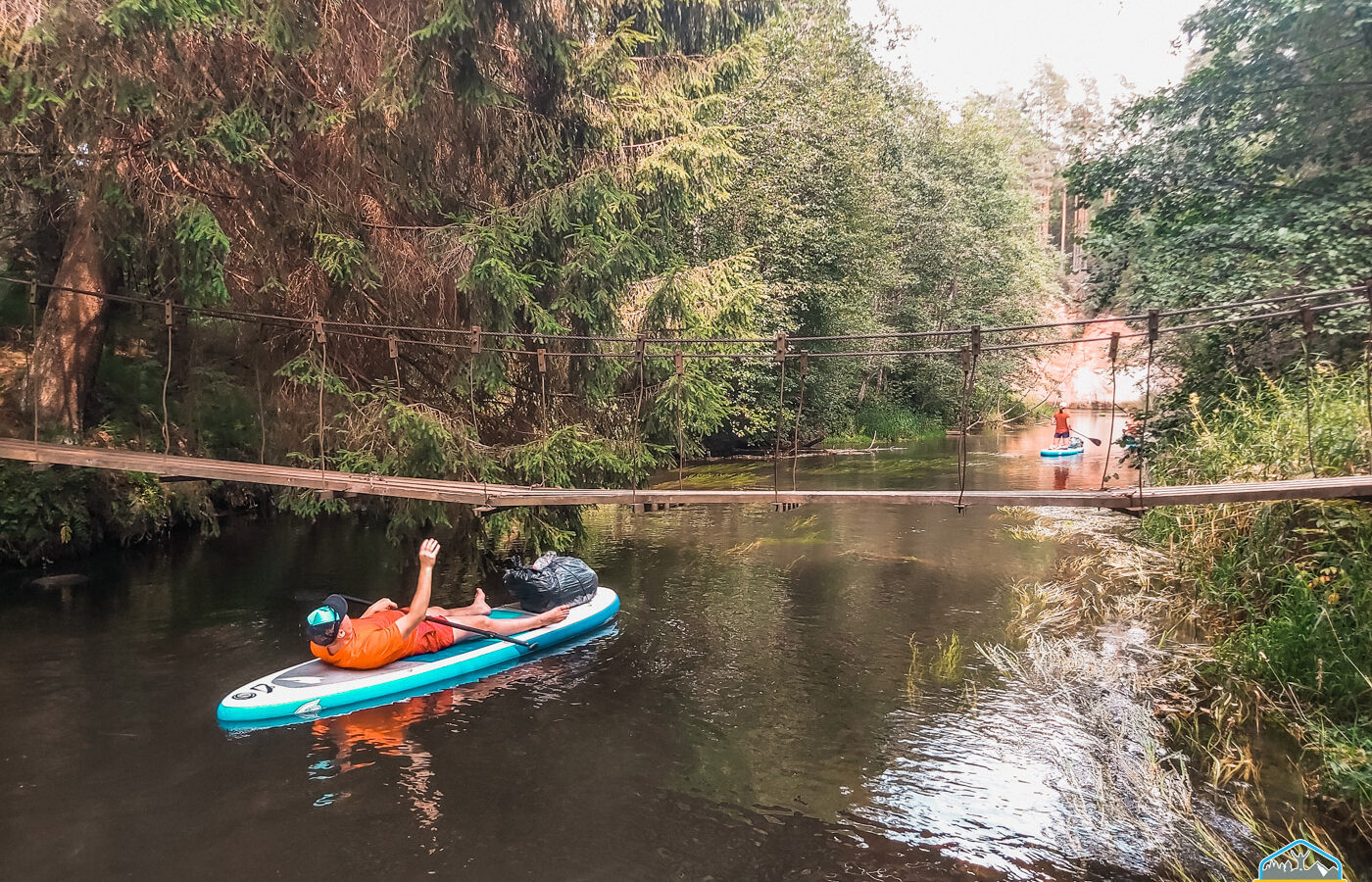With SUP in Estonia: Ahja – Piedzīvojums ar SUP pa Igauniju: Ahja