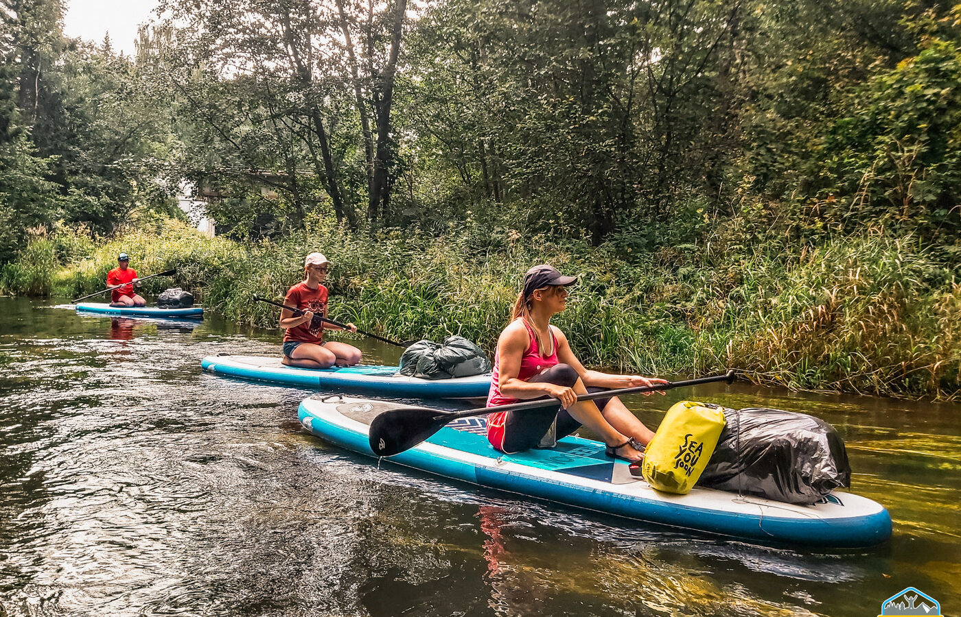 With SUP in Estonia: Ahja – Piedzīvojums ar SUP pa Igauniju: Ahja