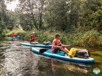 With SUP in Estonia: Ahja – Piedzīvojums ar SUP pa Igauniju: Ahja