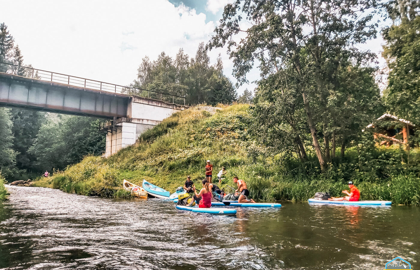 With SUP in Estonia: Ahja – Piedzīvojums ar SUP pa Igauniju: Ahja