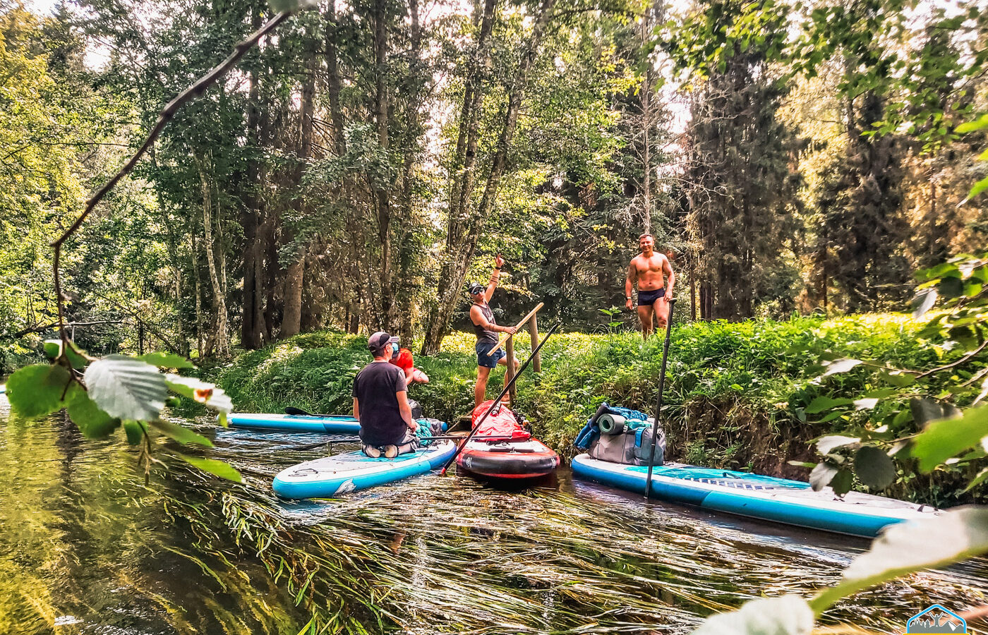 With SUP in Estonia: Ahja – Piedzīvojums ar SUP pa Igauniju: Ahja