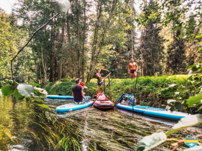 With SUP in Estonia: Ahja – Piedzīvojums ar SUP pa Igauniju: Ahja