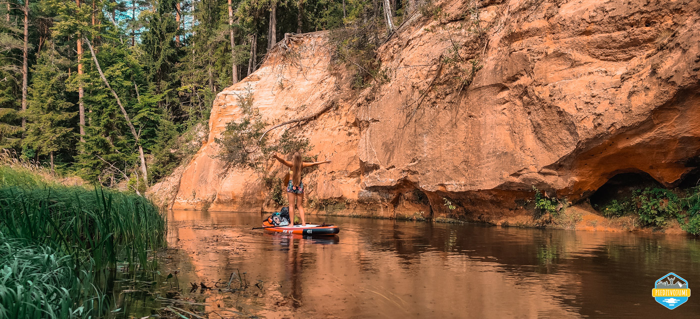 With SUP in Estonia: Ahja – Piedzīvojums ar SUP pa Igauniju: Ahja