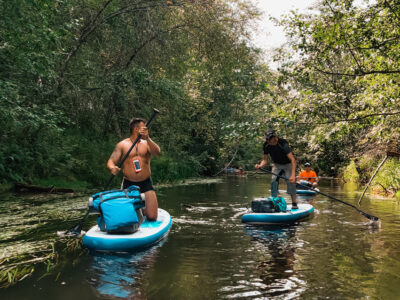 With SUP in Estonia: Ahja – Piedzīvojums ar SUP pa Igauniju: Ahja