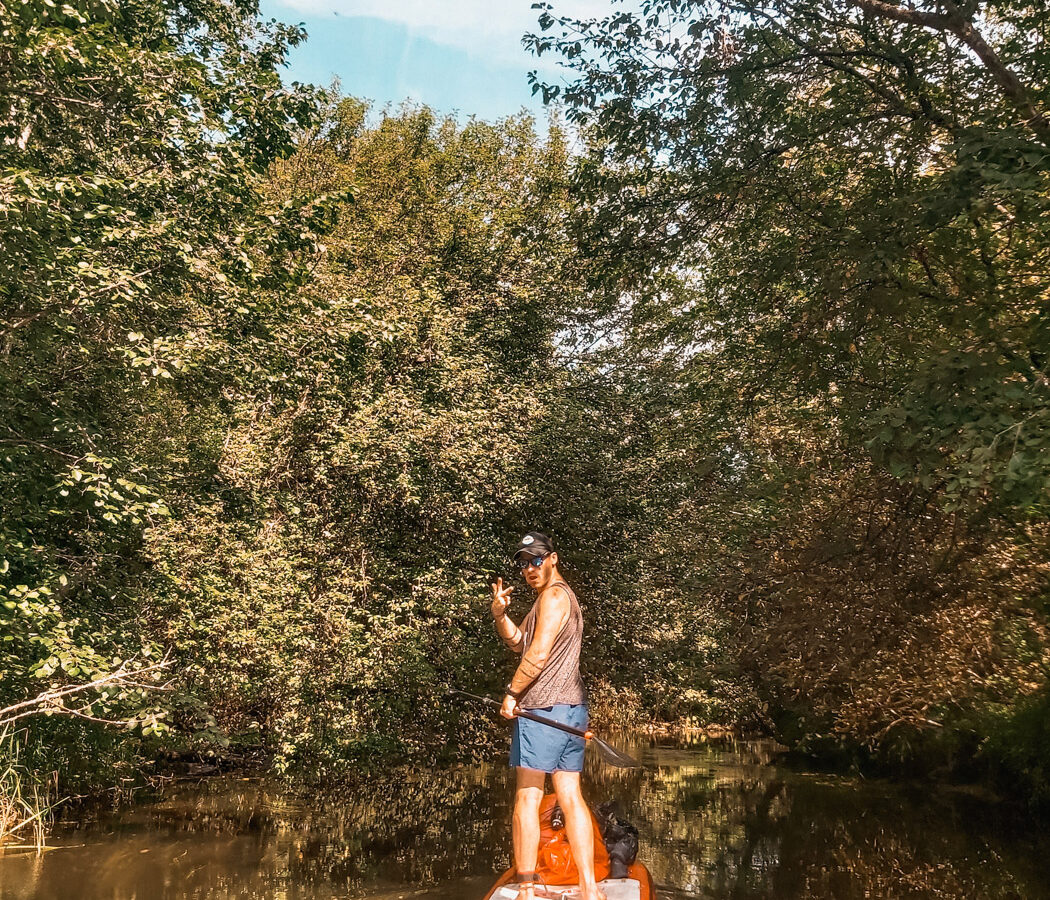 With SUP in Estonia: Ahja – Piedzīvojums ar SUP pa Igauniju: Ahja