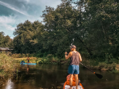 With SUP in Estonia: Ahja – Piedzīvojums ar SUP pa Igauniju: Ahja