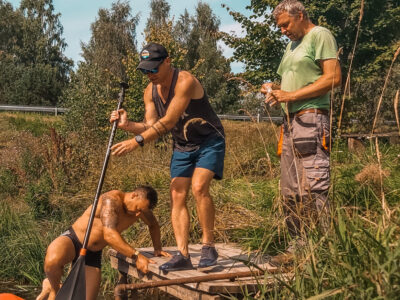 With SUP in Estonia: Ahja – Piedzīvojums ar SUP pa Igauniju: Ahja