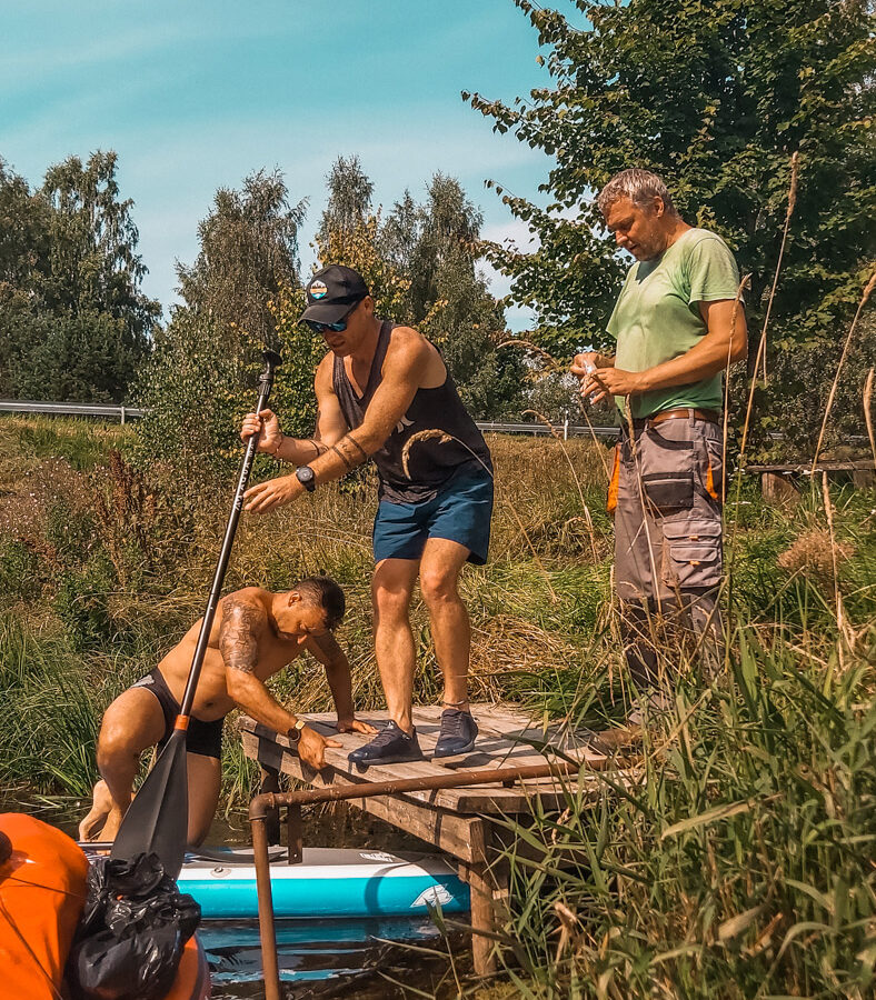 With SUP in Estonia: Ahja – Piedzīvojums ar SUP pa Igauniju: Ahja