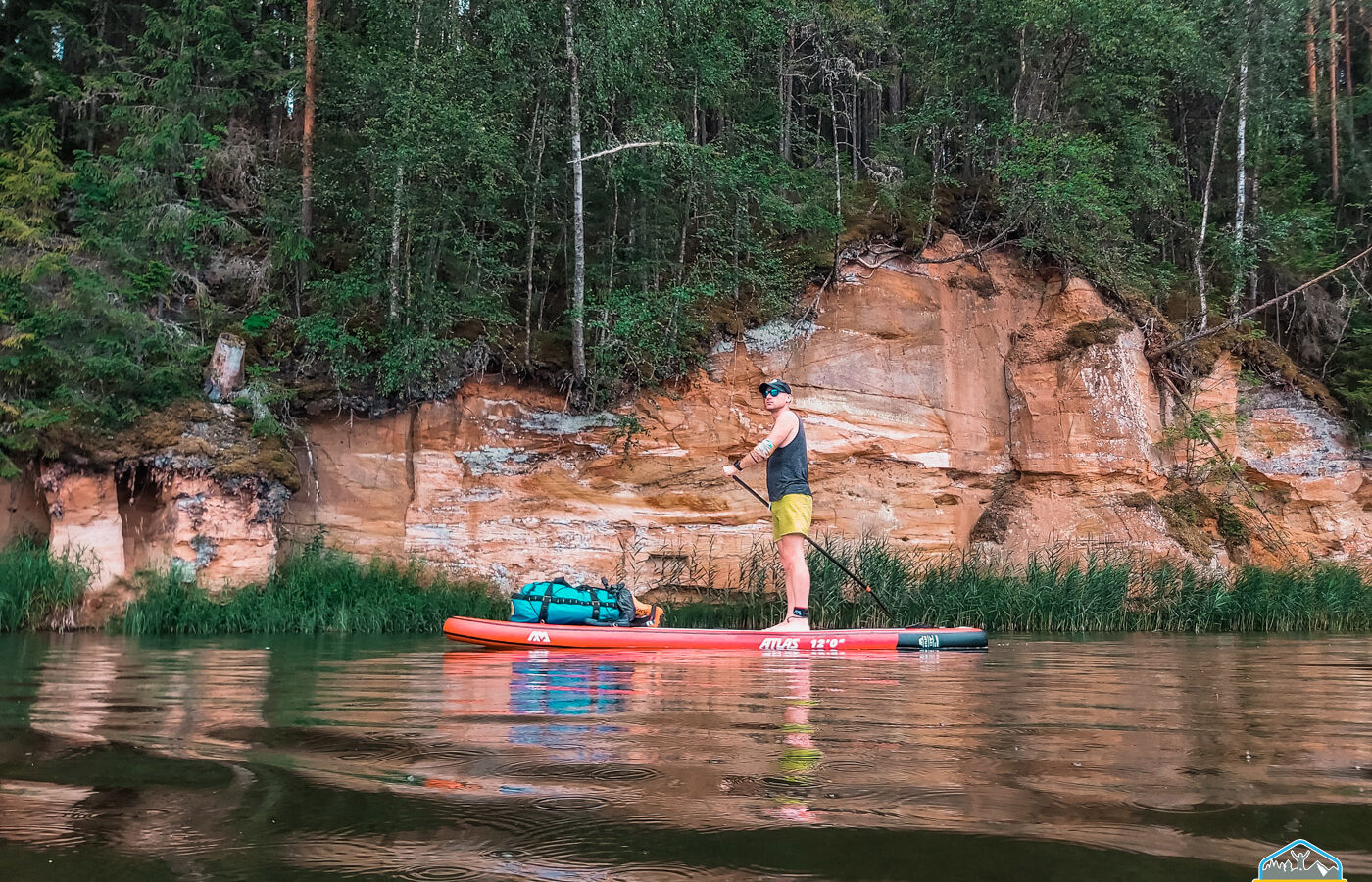 With SUP in Estonia: Ahja – Piedzīvojums ar SUP pa Igauniju: Ahja