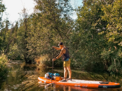 With SUP in Estonia: Ahja – Piedzīvojums ar SUP pa Igauniju: Ahja