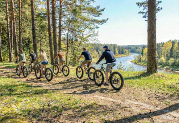 E-bike holiday: Līgatne