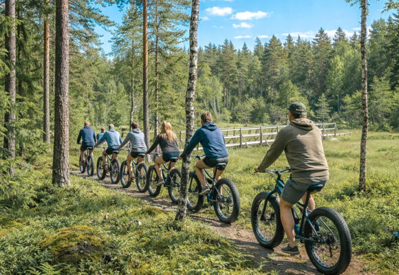 E-bike day out: Kvēpene