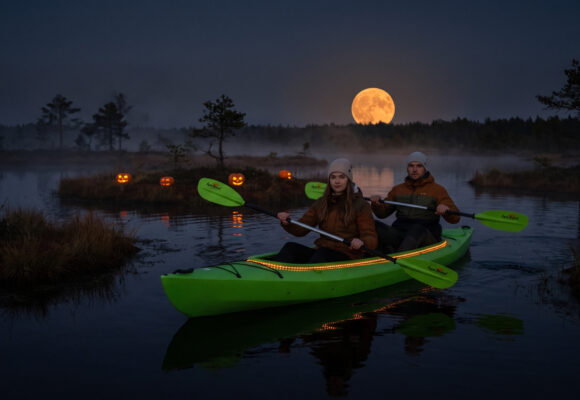 Boat Halloween: Ķemeri Bog