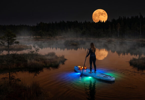 SUP Halloween: Ķemeri Bog