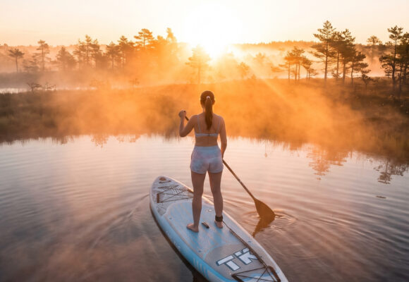 SUP sunrise in the swamp: Cenas bog (2026 SUMMER)
