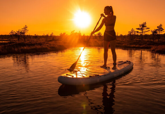 SUP sunset in the swamp: Cenas bog (2026 SUMMER)